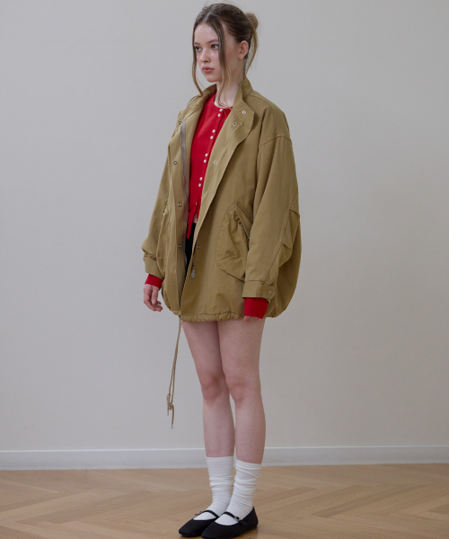 ROSEFRANTZ（ロゼフランツ）の「Overfit Padded Field Jacket [Beige]（その他アウター・レディース・Beige・OS）」の3枚目の写真