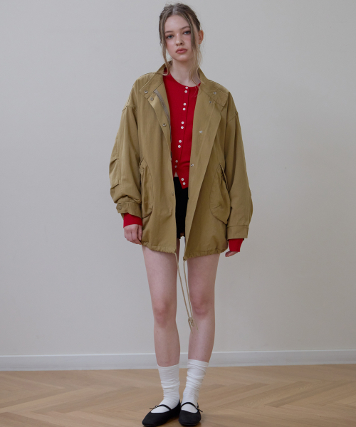 ROSEFRANTZ（ロゼフランツ）の「Overfit Padded Field Jacket [Beige]（その他アウター・レディース・Beige・OS）」の4枚目の写真
