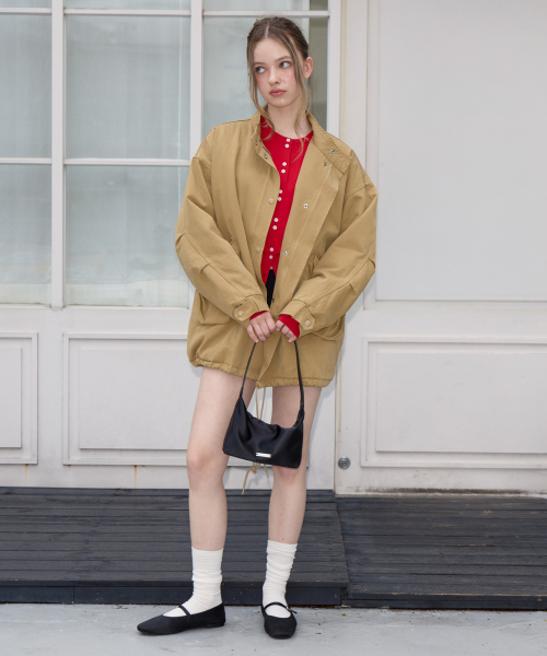 ROSEFRANTZ（ロゼフランツ）の「Overfit Padded Field Jacket [Beige]（その他アウター・レディース・Beige・OS）」の9枚目の写真