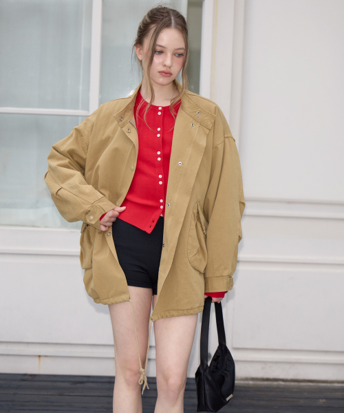 ROSEFRANTZ（ロゼフランツ）の「Overfit Padded Field Jacket [Beige]（その他アウター・レディース・Beige・OS）」の11枚目の写真