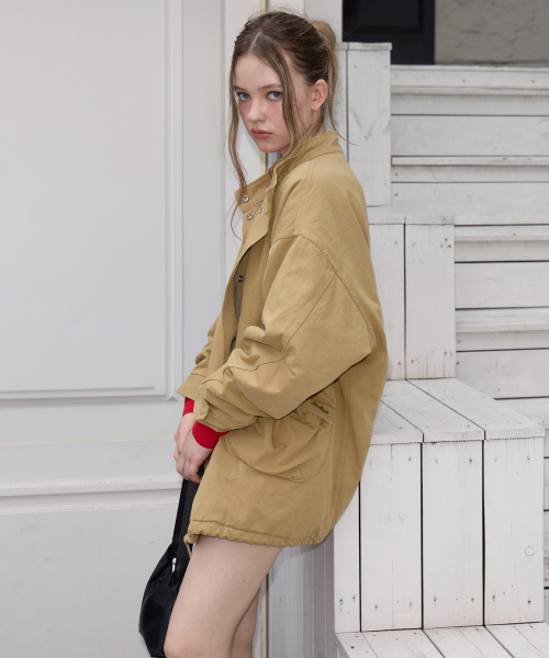 ROSEFRANTZ（ロゼフランツ）の「Overfit Padded Field Jacket [Beige]（その他アウター・レディース・Beige・OS）」の17枚目の写真