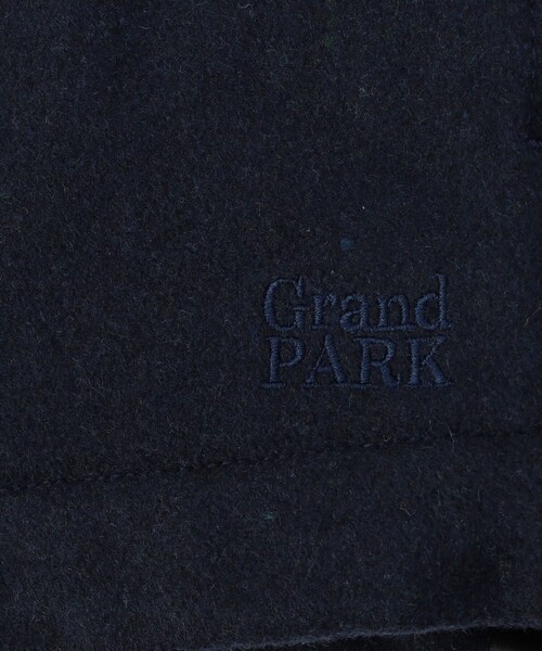 Grand PARK(グランドパーク)の「ウールライクシャツブルゾン(シャツ/ブラウス・メンズ・チャコールグレー/その他2/ネイビー・M/L)」の16枚目の写真