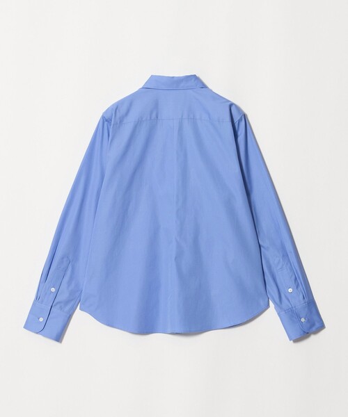 UNITED ARROWS(ユナイテッドアローズ)の「SOKTAS ラウンドカラー シャツ(シャツ/ブラウス・レディース・その他1/ホワイト/コバルトブルー・FREE)」の8枚目の写真