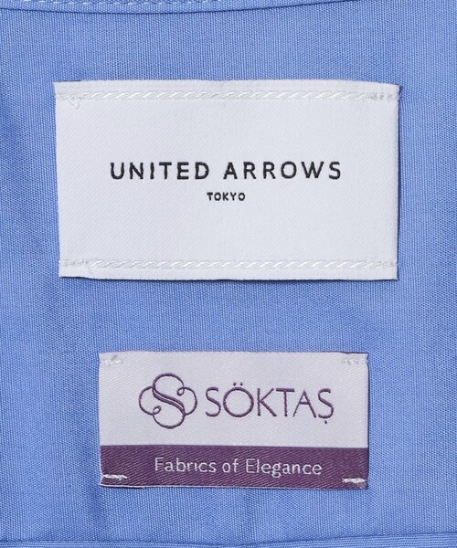 UNITED ARROWS(ユナイテッドアローズ)の「SOKTAS ラウンドカラー シャツ(シャツ/ブラウス・レディース・その他1/ホワイト/コバルトブルー・FREE)」の13枚目の写真