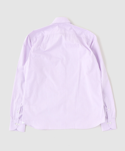 EDIFICE(エディフィス)の「ERRICO FORMICOLA (エリコフォルミコラ)Ex.Solid Dress Shirts(シャツ/ブラウス・メンズ・ホワイト/ラベンダー・38/37/40/36/39)」の3枚目の写真