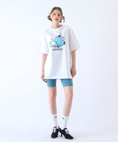 BadBlue(バッドブルー)の「Baby BadBear Oversized Tee White(Tシャツ/カットソー・レディース・その他・FREE)」の5枚目の写真