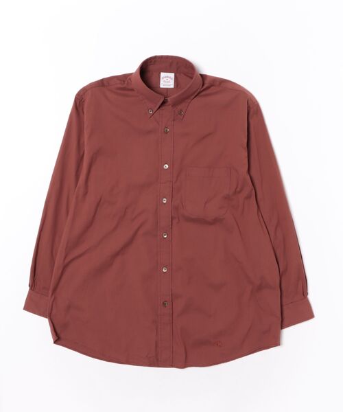 Bshop（ビショップ）の「別注ポロカラーシャツ（シャツ/ブラウス・メンズ・ブラウン・L/M）」の2枚目の写真