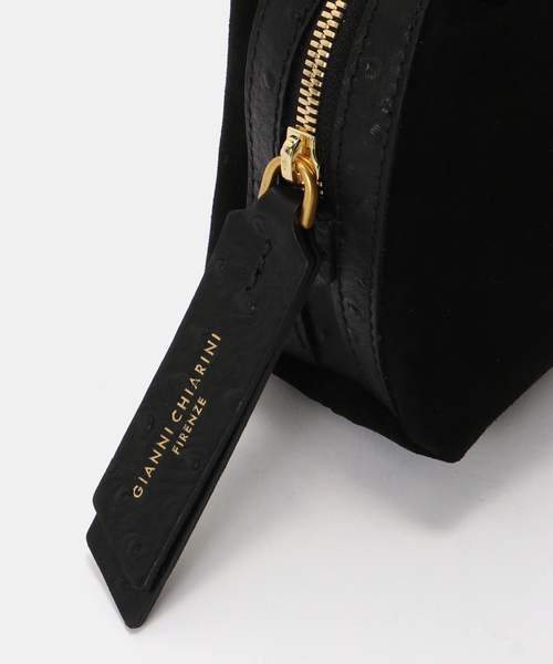 Spick & Span(スピックアンドスパン)の「GIANNI CHIARINI / ジャンニ キアリーニ ALIFA CM-STEMU(ショルダーバッグ・レディース・ブラック/ブラウン・FREE)」の10枚目の写真