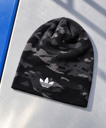 adidas（アディダス）の「【adidas/アディダス】トレフォイルロゴニットキャップビーニー/カモ柄（ニットキャップ/ビーニー）」