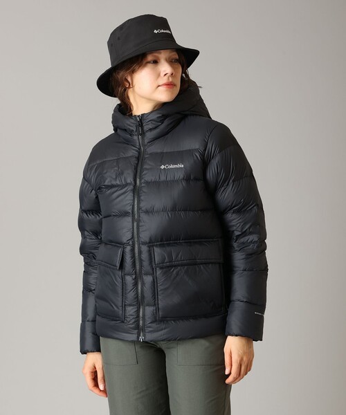 Columbia(コロンビア)の「撥水 Columbia / ウィメンズ ハーモニーフォールズフーデッド ダウンジャケット / コロンビア(ダウンジャケット/コート・レディース・ストーン/ブラック・S/XL/L/M)」の1枚目の写真