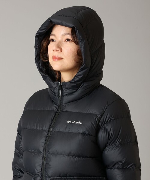 Columbia(コロンビア)の「撥水 Columbia / ウィメンズ ハーモニーフォールズフーデッド ダウンジャケット / コロンビア(ダウンジャケット/コート・レディース・ストーン/ブラック・S/XL/L/M)」の12枚目の写真
