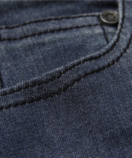 REAL CUBE(リアルキューブ)の「REAL CUBE リラックスモダールスキニーデニム(デニムパンツ・レディース・ネイビー/ブルー系その他/ブルー・38/40/36)」の10枚目の写真
