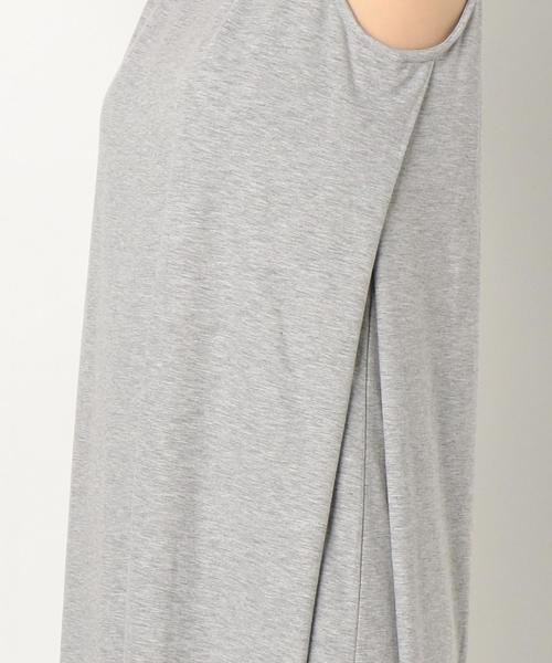 Another Edition（アナザーエディション）の「サイドスリットノースリーブワンピース/AEBC サイド SLIT NSL OP◆（ワンピース・レディース・ブラック/ライトグレー/ライトピンク/オリーブ・フリー）」の15枚目の写真