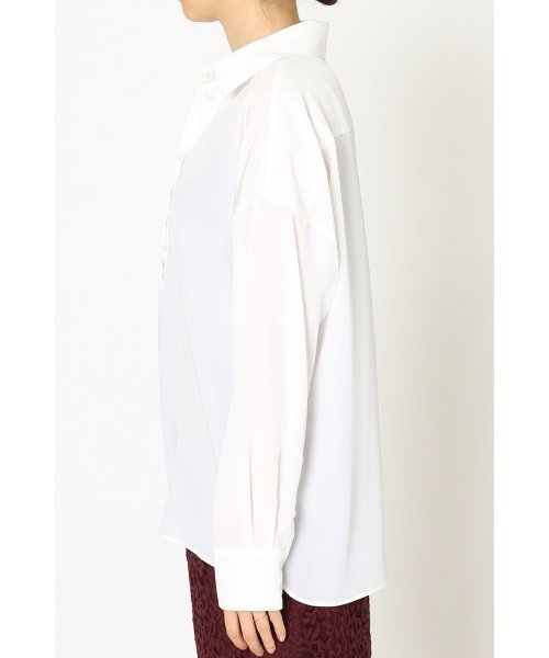 FIGARO Paris（フィガロパリ）の「ドルマンスリーブエフォートレスシャツ◆（シャツ/ブラウス・レディース・ブラック/カーキ/ホワイト・36/38）」の8枚目の写真