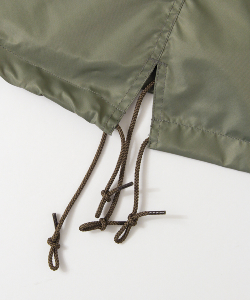 SENSE OF PLACE by URBAN RESEARCH（センスオブプレイスバイアーバンリサーチ）の「サテンツイルロングMA-1（MA-1・メンズ・ブラック/カーキ・MEDIUM/LARGE）」の10枚目の写真