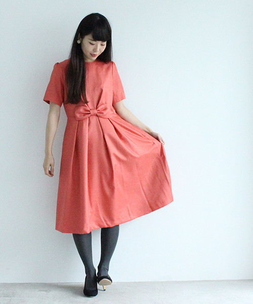 Dot Stripes Child Woman ドットアンドストライプス チャイルドウーマン の 綾ｼｬﾝﾀﾝｳｴｽﾄﾘﾎﾞﾝ 半袖ワンピース ワンピース Wear