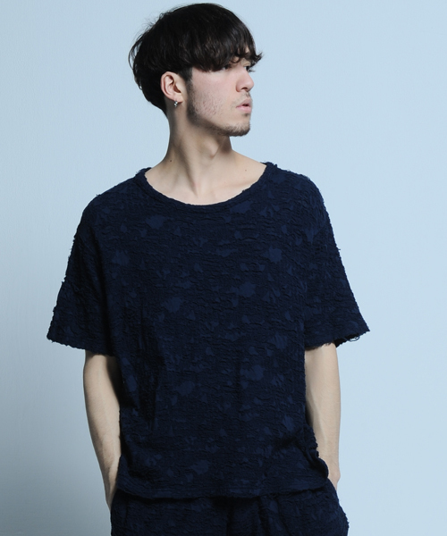 VIRGOwearworks(ヴァルゴウェアワークス)の「CELLULAR ONE S/S(Tシャツ/カットソー・メンズ・ネイビー/ブラック/ホワイト・3/2/4)」の3枚目の写真