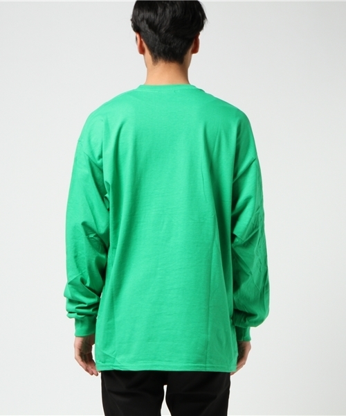 WEGO(ウィゴー)の「WEGO/エクストリームシルエットロングカットソー(Tシャツ/カットソー・メンズ・レッド/ホワイト/ライム/グリーン/ロイヤルブルー・X-LARGE)」の7枚目の写真