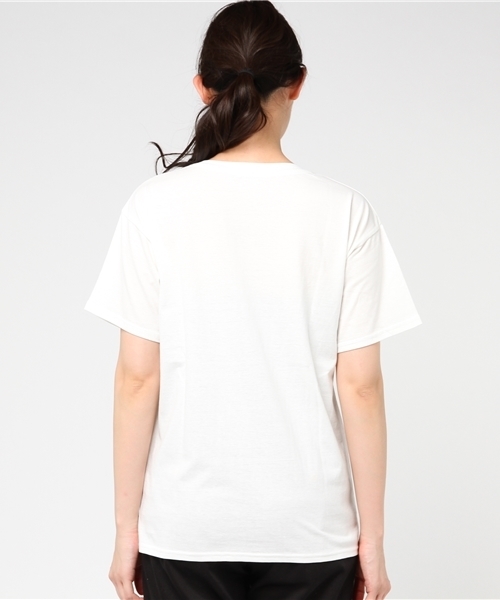 WEGO(ウィゴー)の「WEGO/ドリーミーロックプリントカットソー(Tシャツ/カットソー・レディース・ライトパープル/ライトピンク/ホワイト/ブラック・FREE)」の16枚目の写真