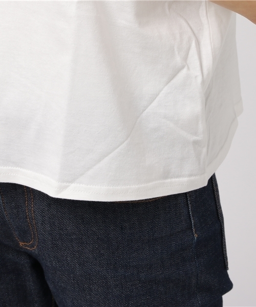 WEGO（ウィゴー）の「WEGO/2WAYドルマンフリルカットソー（Tシャツ/カットソー・レディース・ホワイト/ブラック/ネイビー/ライトパープル/ダークオレンジ/カーキ・MEDIUM/LARGE）」の7枚目の写真