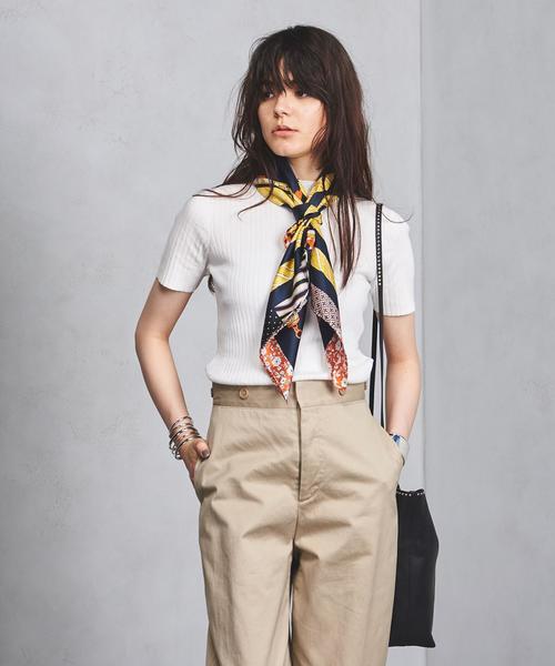 【未使用】UNITED ARROWS UWBT リブ ハイネック ニット UNITED ARROWS（ユナイテッドアローズ）の「□UWBT リブ