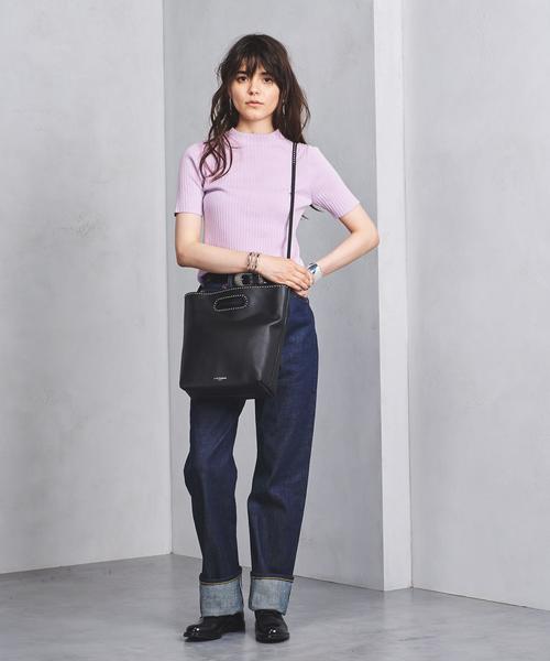 【未使用】UNITED ARROWS UWBT リブ ハイネック ニット UNITED ARROWS（ユナイテッドアローズ）の「□UWBT リブ