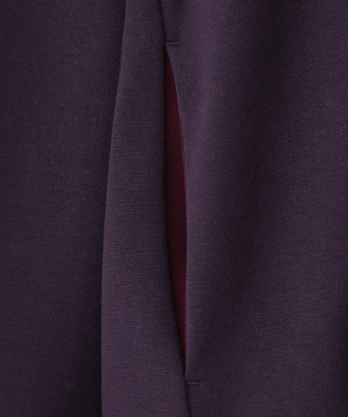 STUDIOUS（ステュディオス）の「【STUDIOUS】ブライトウールポンチタートルネック（スウェット・メンズ・ベージュ/パープル/ブラック・2/3/1）」の6枚目の写真