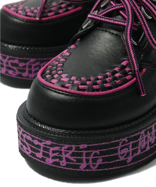 ヒステリックミニ 新品HYSTERIC MINI ヒスミニラバーソールLブラック 14080円