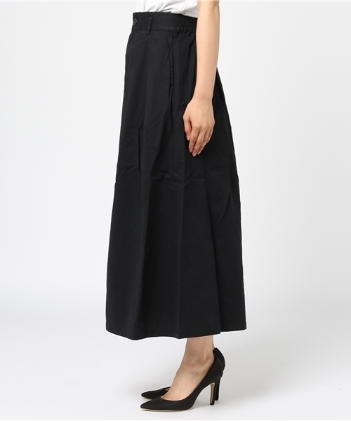 COLONY 2139（コロニートゥーワンスリーナイン）の「ｺｯﾄﾝﾂｲﾙﾀｯｸｽｶｰﾄ（スカート・レディース・ベージュ/ブラック・FREE）」の4枚目の写真