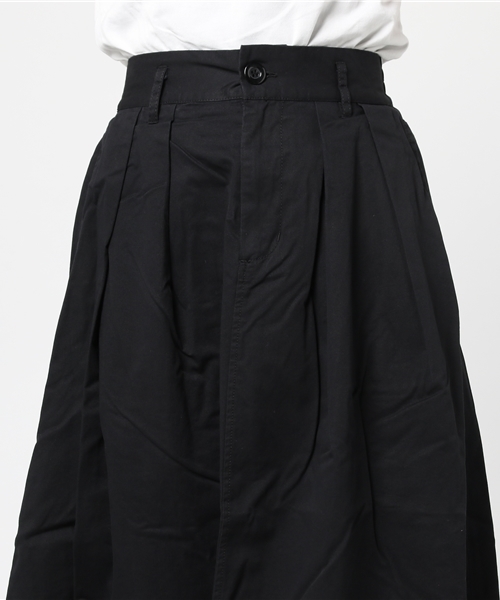 COLONY 2139（コロニートゥーワンスリーナイン）の「ｺｯﾄﾝﾂｲﾙﾀｯｸｽｶｰﾄ（スカート・レディース・ベージュ/ブラック・FREE）」の6枚目の写真