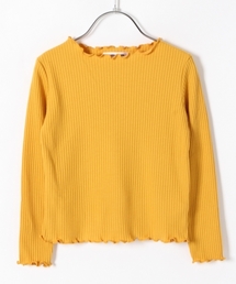 GLOBAL WORK | 【キッズ】テレコメローＴシャツ長袖/763236(Tシャツ/カットソー)