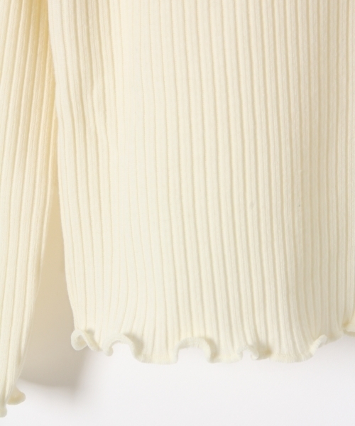 GLOBAL WORK（グローバルワーク）の「【キッズ】テレコメローＴシャツ長袖/763236（Tシャツ/カットソー・キッズ・その他/ホワイト/ライトピンク/ライトイエロー・LARGE/SMALL/MEDIUM/X-LARGE/XX-LARGE）」の17枚目の写真