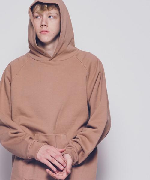 MONKEY TIME（モンキータイム）の「＜monkey time＞ URAKE DOLMAN HOODIE/パーカ ◆（パーカー・メンズ・ブラック/ベージュ/ライトピンク/オレンジ・X-LARGE/LARGE/MEDIUM/SMALL）」の3枚目の写真