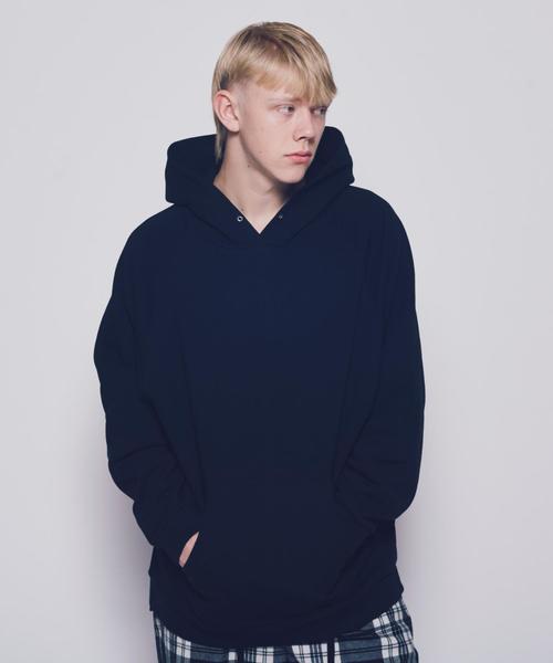 MONKEY TIME（モンキータイム）の「＜monkey time＞ URAKE DOLMAN HOODIE/パーカ ◆（パーカー・メンズ・ブラック/ベージュ/ライトピンク/オレンジ・X-LARGE/LARGE/MEDIUM/SMALL）」の14枚目の写真