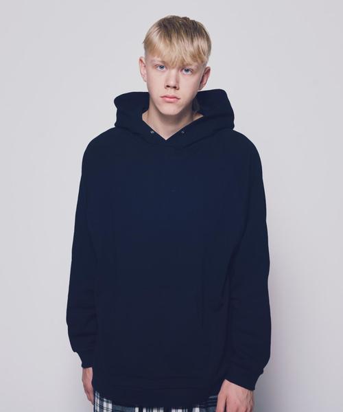 MONKEY TIME（モンキータイム）の「＜monkey time＞ URAKE DOLMAN HOODIE/パーカ ◆（パーカー・メンズ・ブラック/ベージュ/ライトピンク/オレンジ・X-LARGE/LARGE/MEDIUM/SMALL）」の15枚目の写真