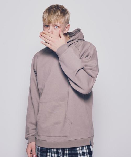 MONKEY TIME（モンキータイム）の「＜monkey time＞ URAKE DOLMAN HOODIE/パーカ ◆（パーカー・メンズ・ブラック/ベージュ/ライトピンク/オレンジ・X-LARGE/LARGE/MEDIUM/SMALL）」の8枚目の写真