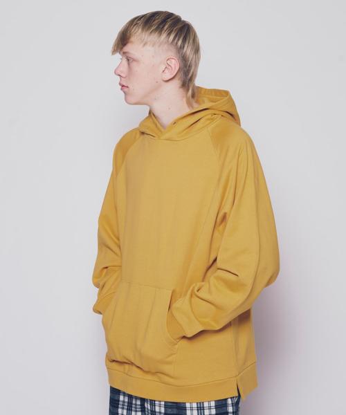 MONKEY TIME（モンキータイム）の「＜monkey time＞ URAKE DOLMAN HOODIE/パーカ ◆（パーカー・メンズ・ブラック/ベージュ/ライトピンク/オレンジ・X-LARGE/LARGE/MEDIUM/SMALL）」の10枚目の写真