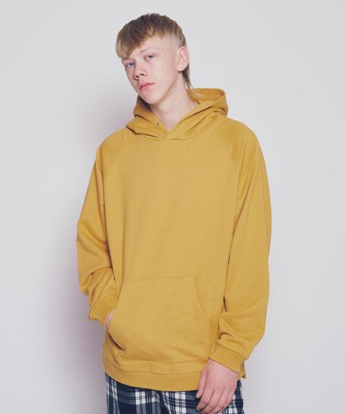 MONKEY TIME（モンキータイム）の「＜monkey time＞ URAKE DOLMAN HOODIE/パーカ ◆（パーカー・メンズ・ブラック/ベージュ/ライトピンク/オレンジ・X-LARGE/LARGE/MEDIUM/SMALL）」の11枚目の写真