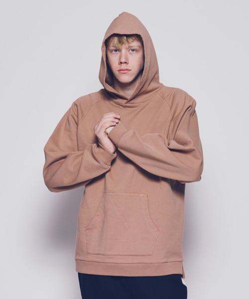 MONKEY TIME（モンキータイム）の「＜monkey time＞ URAKE DOLMAN HOODIE/パーカ ◆（パーカー・メンズ・ブラック/ベージュ/ライトピンク/オレンジ・X-LARGE/LARGE/MEDIUM/SMALL）」の12枚目の写真