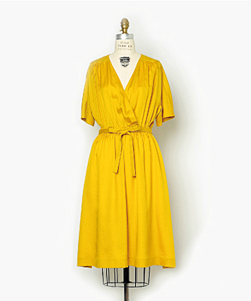 Drawer シルク混カシュクールワンピース Drawer（ドゥロワー）の「Drawer シルクジャカード カシュクール