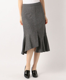 UNRELISH | アシメヘリンボーンライクスカート(スカート)