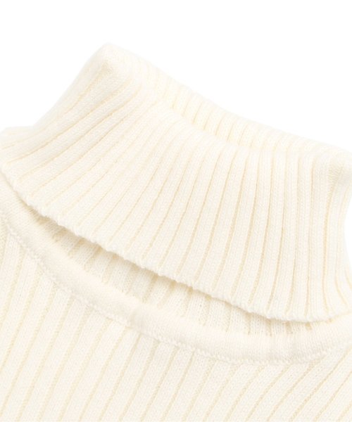 apres les cours(アプレレクール)の「リブニットタートル(ニット/セーター・キッズ・マスタード/ラベンダー/ロイヤルブルー/ブラック/オフホワイト/その他・100/110/120/130/140/80/90)」の7枚目の写真