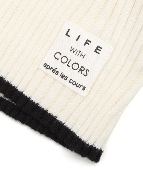 apres les cours(アプレレクール)の「リブニットタートル(ニット/セーター・キッズ・マスタード/ラベンダー/ロイヤルブルー/ブラック/オフホワイト/その他・100/110/120/130/140/80/90)」の9枚目の写真