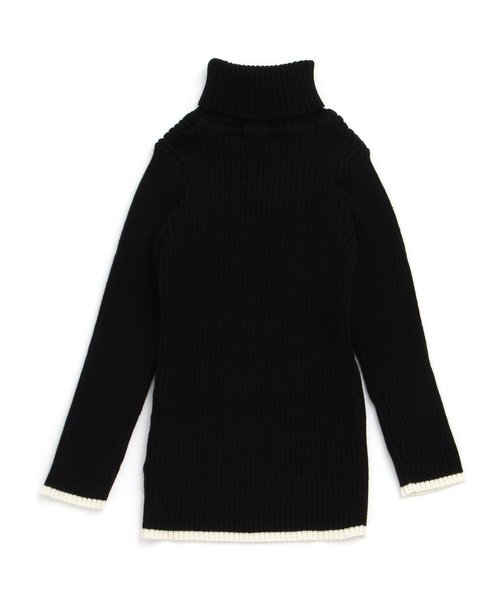 apres les cours(アプレレクール)の「リブニットタートル(ニット/セーター・キッズ・マスタード/ラベンダー/ロイヤルブルー/ブラック/オフホワイト/その他・100/110/120/130/140/80/90)」の12枚目の写真