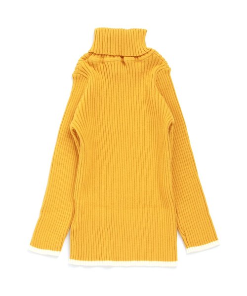 apres les cours(アプレレクール)の「リブニットタートル(ニット/セーター・キッズ・マスタード/ラベンダー/ロイヤルブルー/ブラック/オフホワイト/その他・100/110/120/130/140/80/90)」の15枚目の写真