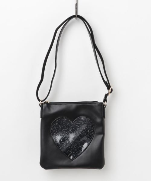 WEGO（ウィゴー）の「WEGO/ハートウィンドウミニショルダーバッグ（ショルダーバッグ・レディース・イエロー/その他1/ライトパープル/レッド/サックスブルー/ホワイト/ブラック・FREE）」の8枚目の写真