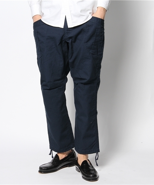 coen（コーエン）の「ジャーマンイージーカーゴパンツ（カーゴパンツ・メンズ・ライトグレー/ベージュ/ネイビー/ロイヤルブルー・SMALL/MEDIUM/LARGE/X-LARGE）」の4枚目の写真