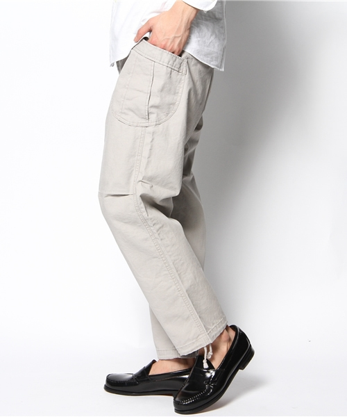 coen（コーエン）の「ジャーマンイージーカーゴパンツ（カーゴパンツ・メンズ・ライトグレー/ベージュ/ネイビー/ロイヤルブルー・SMALL/MEDIUM/LARGE/X-LARGE）」の5枚目の写真