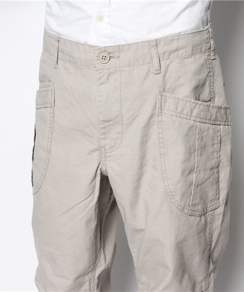 coen（コーエン）の「ジャーマンイージーカーゴパンツ（カーゴパンツ・メンズ・ライトグレー/ベージュ/ネイビー/ロイヤルブルー・SMALL/MEDIUM/LARGE/X-LARGE）」の7枚目の写真