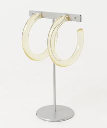 LOWRYS FARM | クリアフープピアス　794749(ピアス（両耳用）)